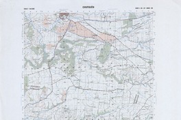 Chufquén G-060 (38° 15'- 72° 30') [material cartográfico] preparado y publicado por el Instituto Geográfico Militar.