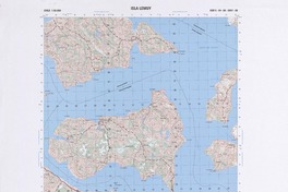 Isla Lemuy (42° 30' - 73° 30')  [material cartográfico] preparado y publicado por el Instituto Geográfico Militar.
