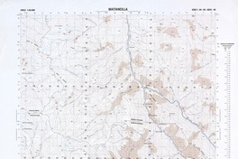 Matancilla 29°15' - 70°15' [material cartográfico] : Instituto Geográfico Militar de Chile.