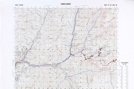 Farellones (33° 15' - 70° 15')  [material cartográfico] Instituto Geográfico Militar de Chile.