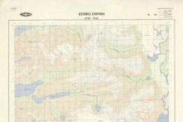 Estero Steffen 4730 - 7340 [material cartográfico] : Instituto Geográfico Militar de Chile.