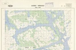 Estero Verdugo 4545 - 7400 [material cartográfico] : Instituto Geográfico Militar de Chile.