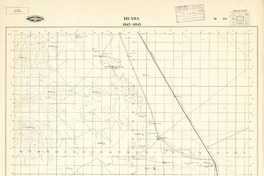 Huara 1945 - 6945 [material cartográfico] : Instituto Geográfico Militar de Chile.