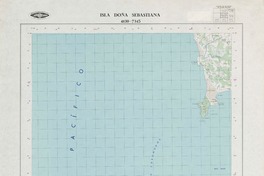 Isla Doña Sebastiana 4130 - 7345 [material cartográfico] : Instituto Geográfico Militar de Chile.