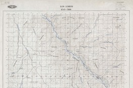 Los Loros 2745 - 7000 [material cartográfico] : Instituto Geográfico Militar de Chile.