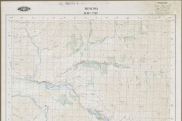 Mincha 3130 - 7115 [material cartográfico] : Instituto Geográfico Militar de Chile.