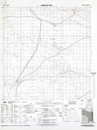 Pampa de Tana (19°15'13.00" - 69°45'06.05") [material cartográfico] : Instituto Geográfico Militar de Chile.