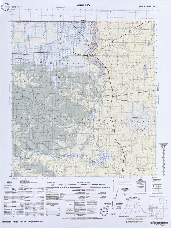 Morro Chico  [material cartográfico] Instituto Geográfico Militar.