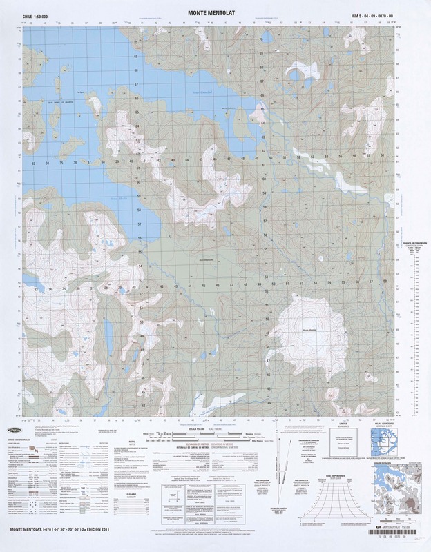 Monte Mentolat  [material cartográfico] Instituto Geográfico Militar.