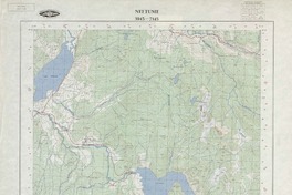 Neltume 3945 - 7145 [material cartográfico] : Instituto Geográfico Militar de Chile.