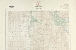 Caimanes 3145 - 7100 [material cartográfico] : Instituto Geográfico Militar de Chile.