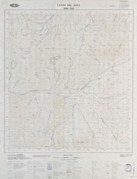 Canto del Agua 2800 - 7045 [material cartográfico] : Instituto Geográfico Militar de Chile.
