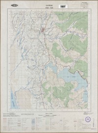 Cañete 3745 - 7315 [material cartográfico] : Instituto Geográfico Militar de Chile.