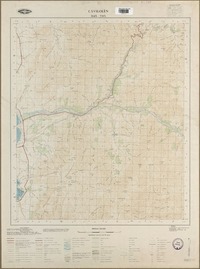 Cavilolén 3145 - 7115 [material cartográfico] : Instituto Geográfico Militar de Chile.
