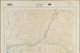 Cavilolén 3145 - 7115 [material cartográfico] : Instituto Geográfico Militar de Chile.