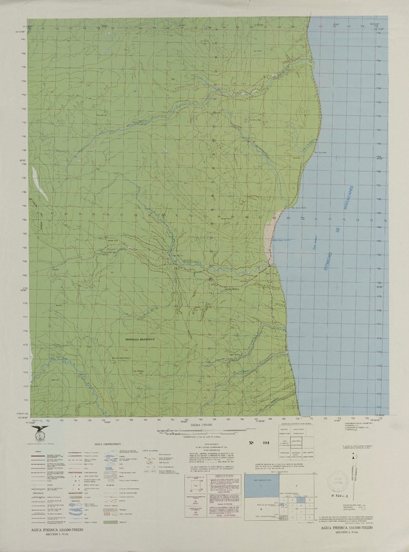 Agua Fresca 531500 - 705230 [material cartográfico] : Instituto Geográfico Militar de Chile.