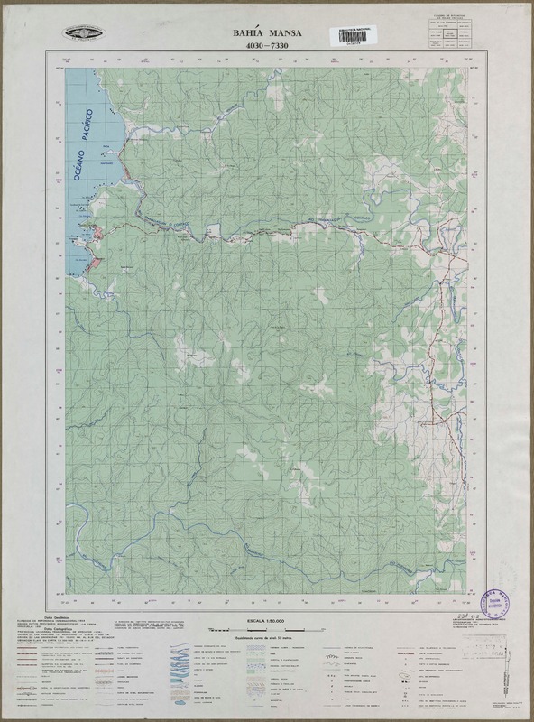 Bahía Mansa [mapa] : 4030 - 7330 Instituto Geográfico Militar de Chile.