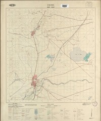 Calama (22° 15' - 68° 45')  [material cartográfico] Instituto Geográfico Militar de Chile.