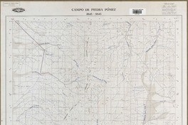 Campo de Piedra Pómez 2645 - 6845 [material cartográfico] : Instituto Geográfico Militar de Chile.