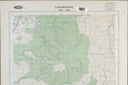 Carampangue 3715 - 7300 [material cartográfico] : Instituto Geográfico Militar de Chile.