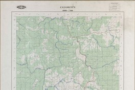 Catamutún 4000 - 7300 [material cartográfico] : Instituto Geográfico Militar de Chile.