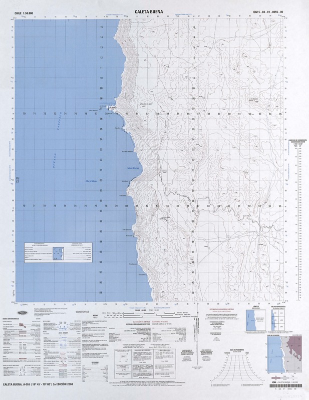 Caleta Buena  [material cartográfico] Instituto Geográfico Militar de Chile.