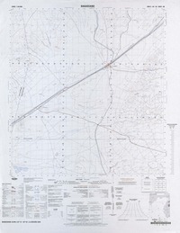 Baquedano 23°00' - 69°30' [material cartográfico] : Instituto Geográfico Militar de Chile.