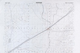 Baquedano 23°00' - 69°30' [material cartográfico] : Instituto Geográfico Militar de Chile.
