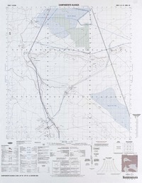 Campamento Alianza 20°45' - 69°30' [material cartográfico] : Instituto Geográfico Militar de Chile.