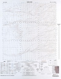 Cerro Catiña 21°00' - 69°00' [material cartográfico] : Instituto Geográfico Militar de Chile.