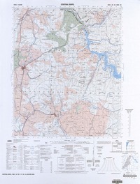 Central Rapel F-002 (34° 00'- 71° 30') [material cartográfico]: preparado y publicado por el Instituto Geográfico Militar.