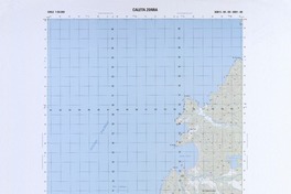 Caleta Zorra (43° 00' - 74° 15')  [material cartográfico] Instituto Geográfico Militar de Chile.
