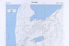 Caleta Hobbs (53° 00' 00'' - 70° 07' 30'')  [material cartográfico] Instituto Geográfico Militar de Chile.