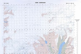 Cerro Campanario (50° 15' 00" - 73° 30' 00")  [material cartográfico] Instituto Geográfico Militar de Chile.