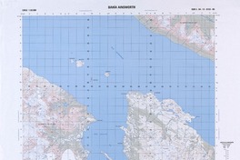 Bahía Ainsworth (54° 15' 00"- 69° 22' 30")  [material cartográfico] Instituto Geográfico Militar de Chile.