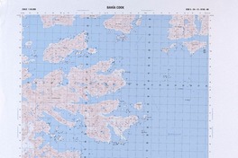 Bahía Cook (55° 00' 00" - 70° 07' 30")  [material cartográfico] Instituto Geográfico Militar de Chile.