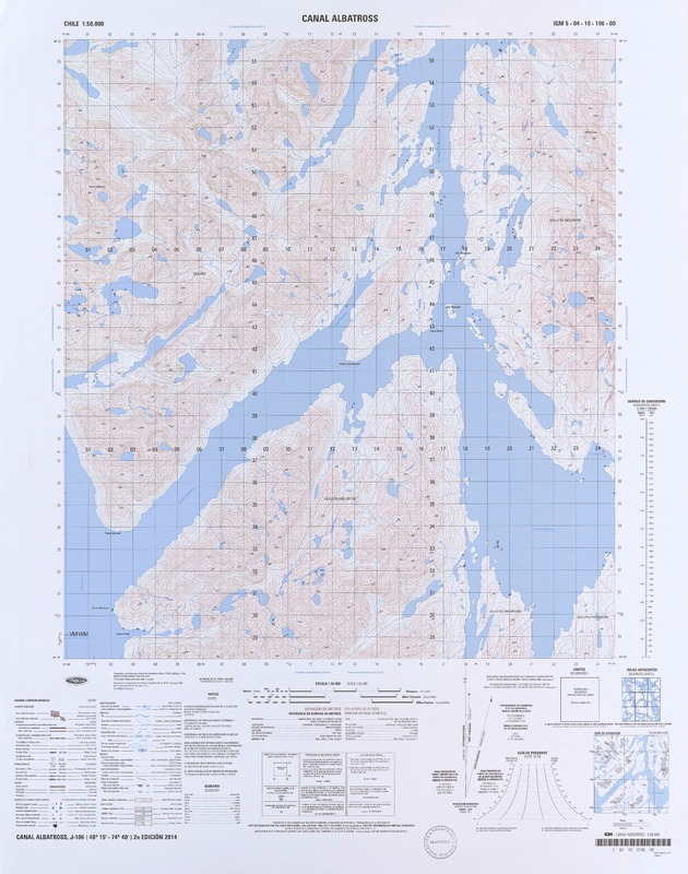 Canal Albatross  [material cartográfico] Instituto Geográfico Militar.