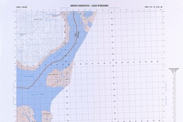 Brazo Nordeste - Lago O'Higgins  [material cartográfico] Instituto Geográfico Militar.