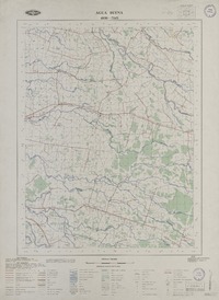 Agua Buena 4030 - 7245 [material cartográfico] : Instituto Geográfico Militar de Chile.