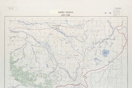 Baño Nuevo 4515 - 7120 [material cartográfico] : Instituto Geográfico Militar de Chile.