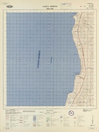 Caleta Hornos 2245 - 7015 [material cartográfico] : Instituto Geográfico Militar de Chile.
