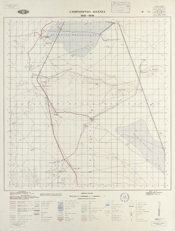 Campamento Alianza 2045 - 6930 [material cartográfico] : Instituto Geográfico Militar de Chile.