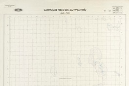 Campos de Hielo del San Valentín 4645 - 7320 [material cartográfico] : Instituto Geográfico Militar de Chile.