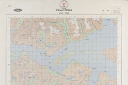 Canal Troya 4745 - 7340 [material cartográfico] : Instituto Geográfico Militar de Chile.