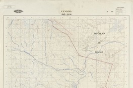Cancosa 1945 - 6830 [material cartográfico] : Instituto Geográfico Militar de Chile.