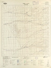 Cerro Catiña 2100 - 6900 [material cartográfico] : Instituto Geográfico Militar de Chile.
