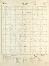 Cerro Cónico 2230 - 6915 [material cartográfico] : Instituto Geográfico Militar de Chile.