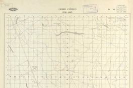 Cerro Cónico 2230 - 6915 [material cartográfico] : Instituto Geográfico Militar de Chile.