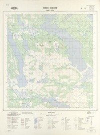 Cerro Christie 4630 - 7420 [material cartográfico] : Instituto Geográfico Militar de Chile.