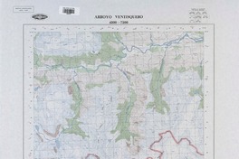 Arroyo Ventisquero (42° 00'-72°00')  [material cartográfico] Instituto Geográfico Militar de Chile.